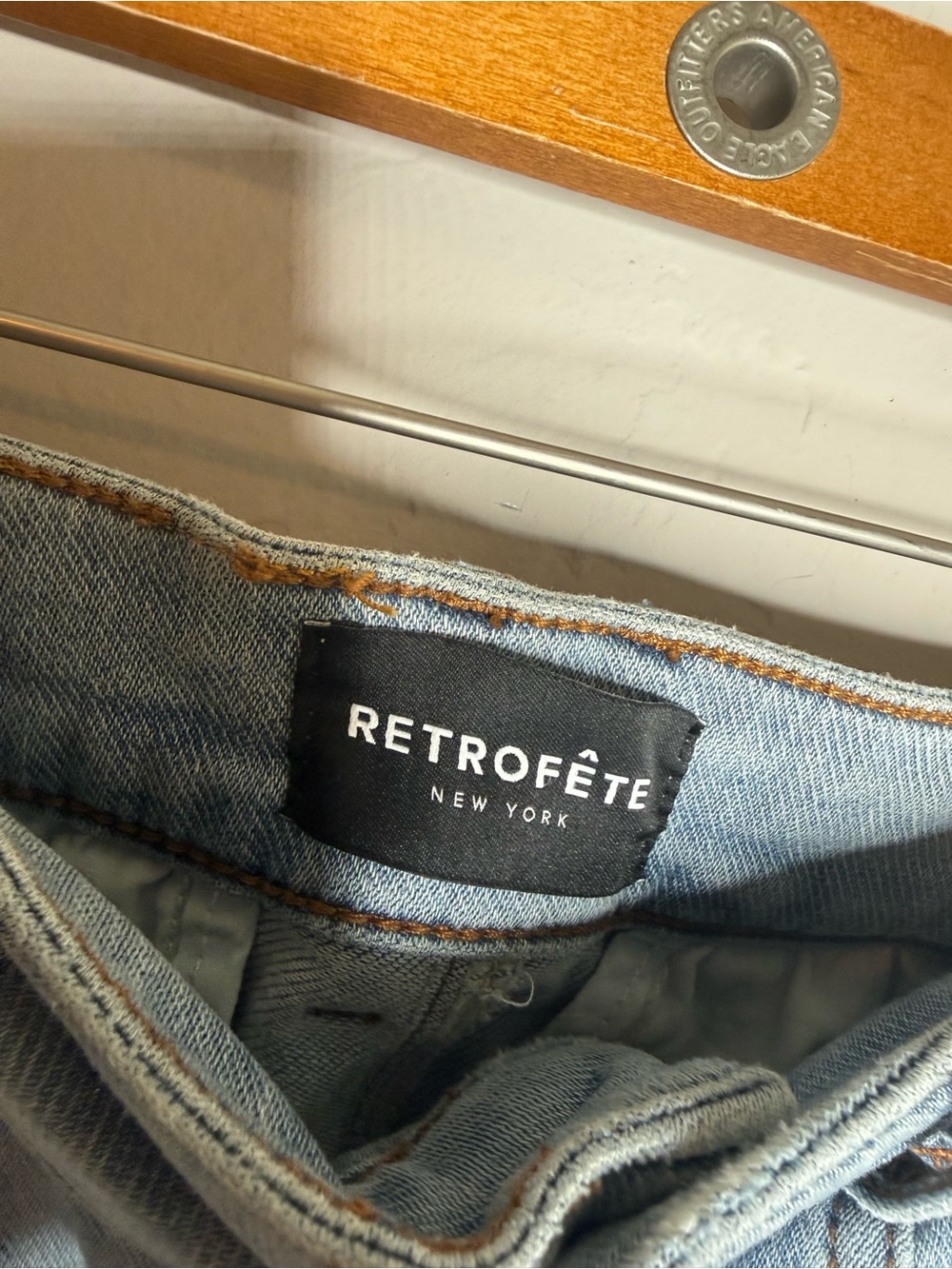 Retrofete Alejandra Cargo Jean Size 24 - Picture 4 of 7